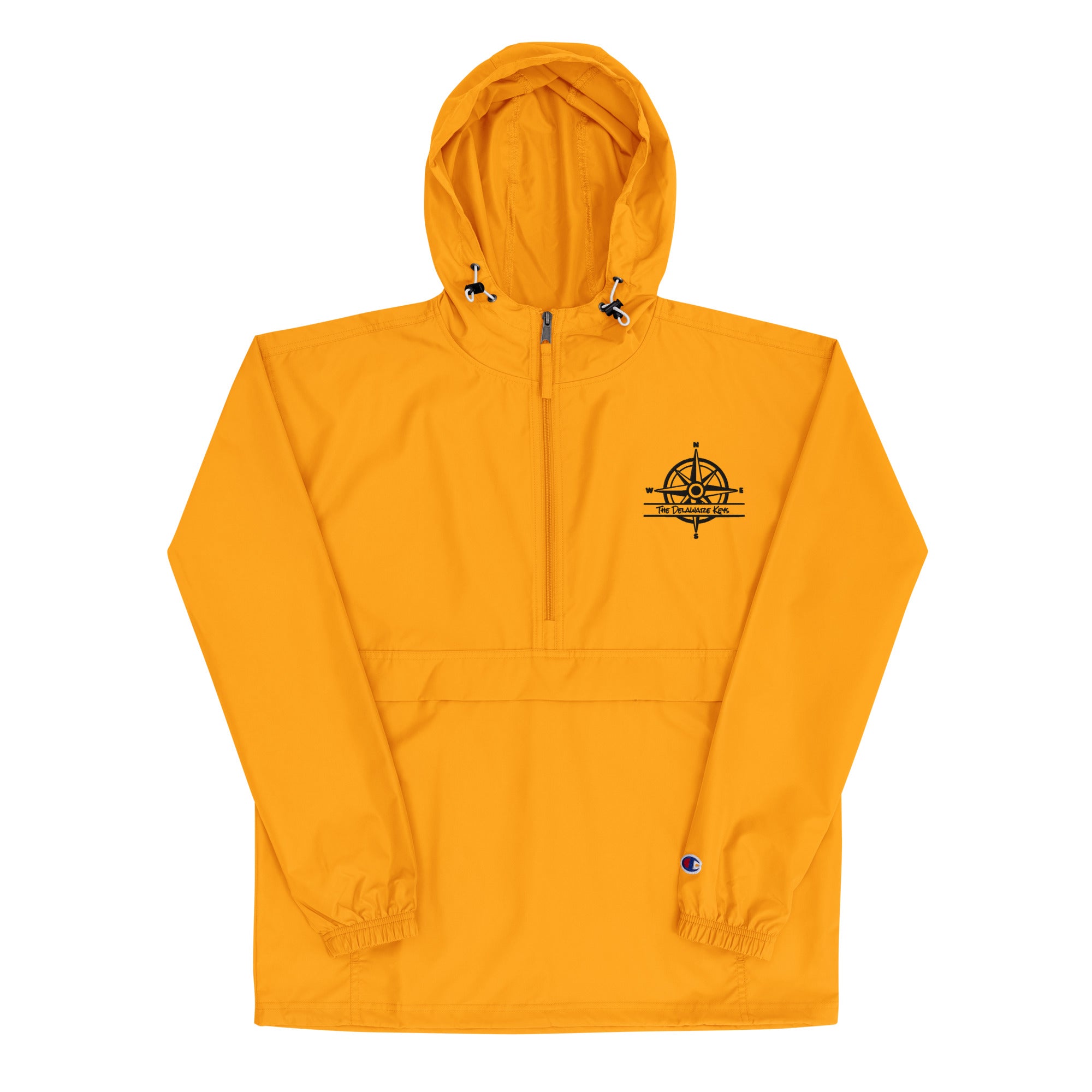 Compass Embroidered Champion Packable Jacket