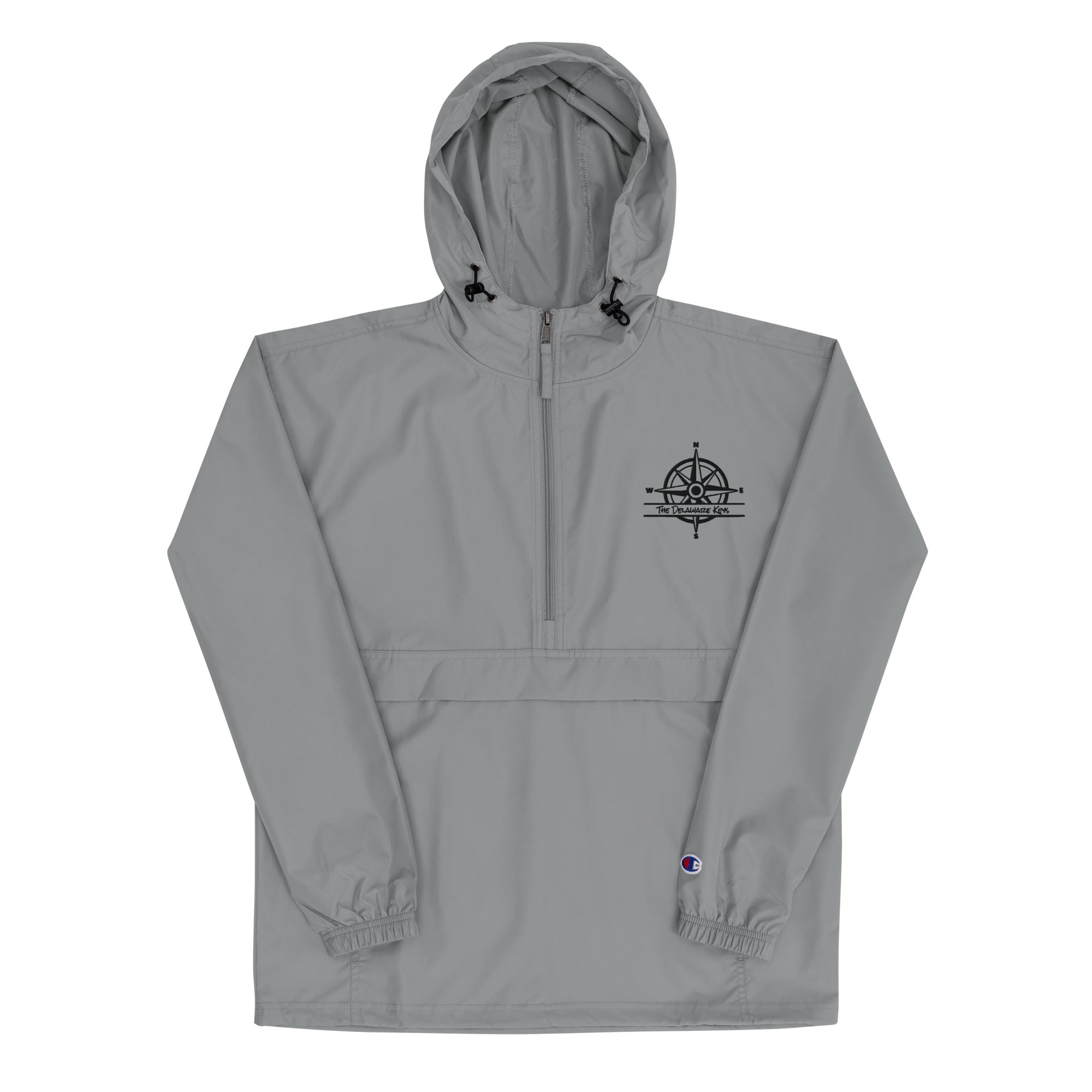 Compass Embroidered Champion Packable Jacket