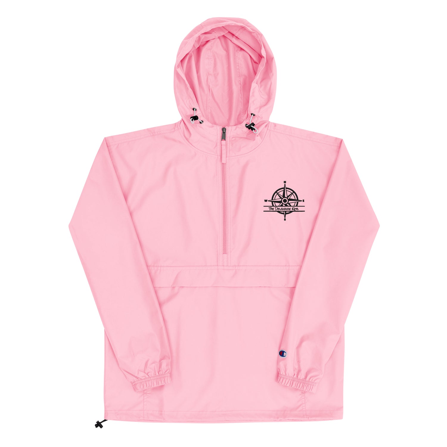 Compass Embroidered Champion Packable Jacket