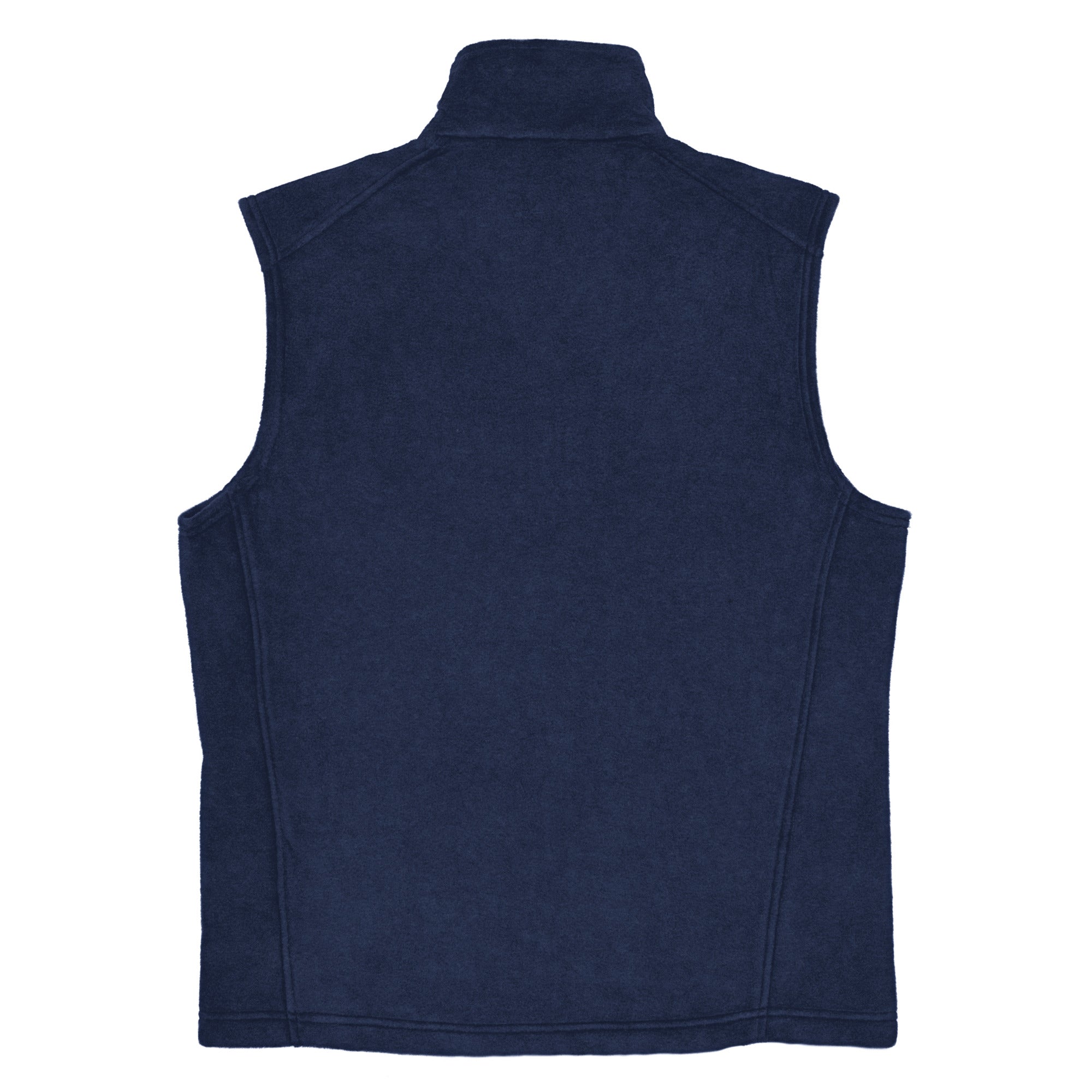 Men’s White Palm Columbia fleece vest