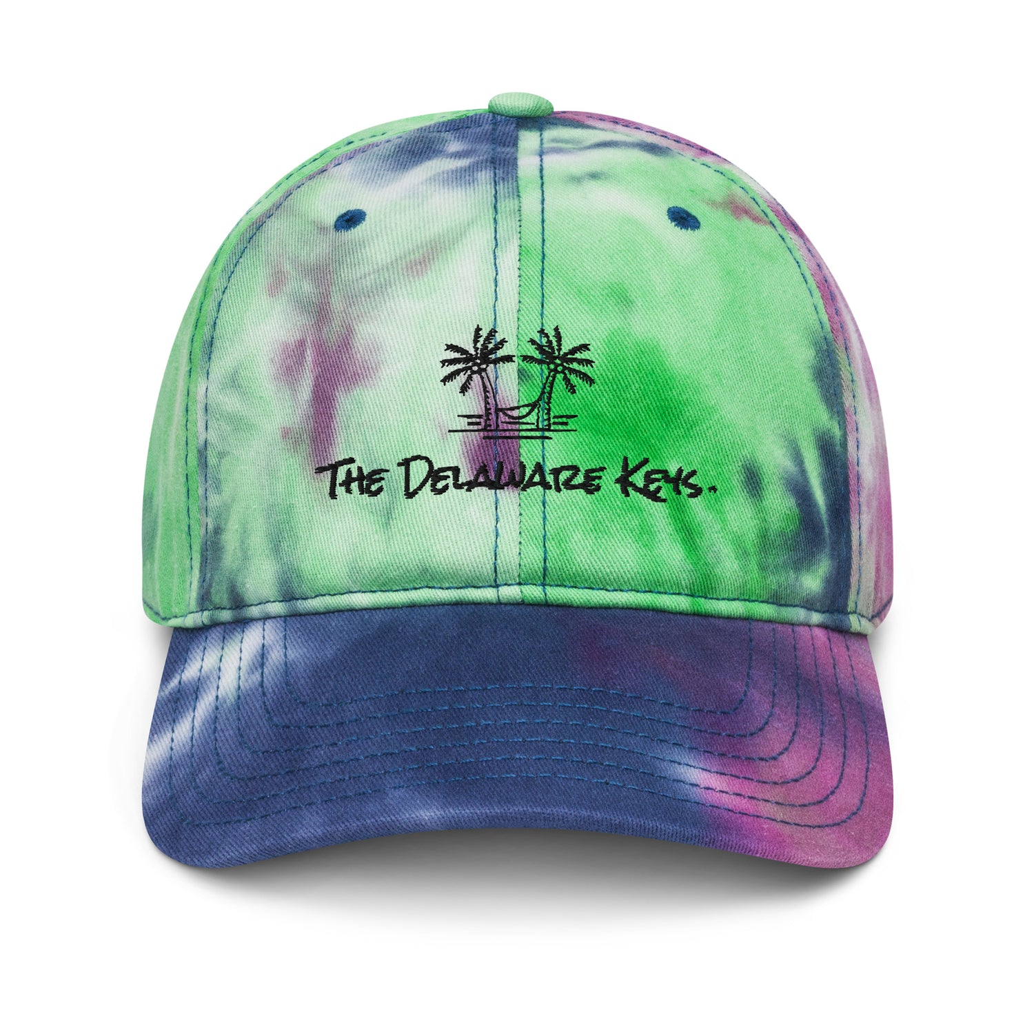 Palm Tie dye hat