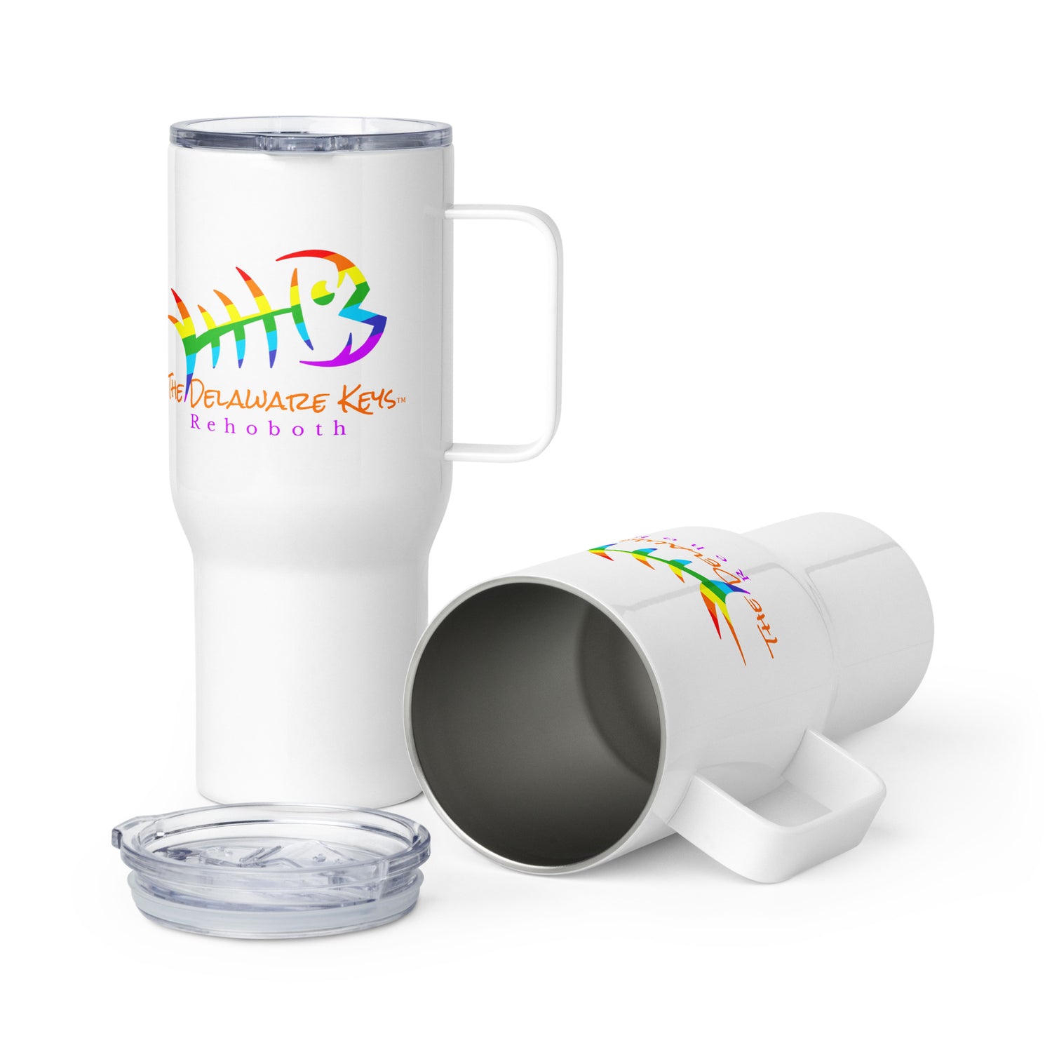 Travel mug with a handle Pride