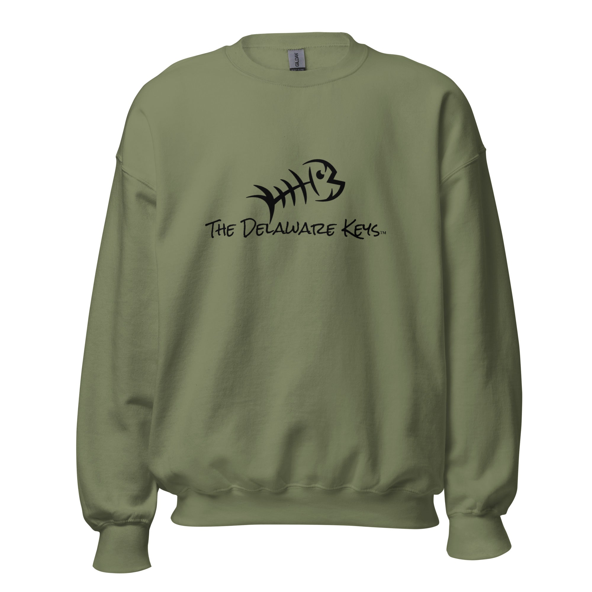 Black Bonefish Unisex Sweatshirt