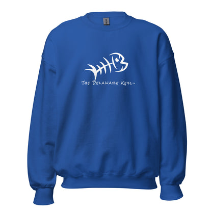 White Bonefish Unisex Sweatshirt