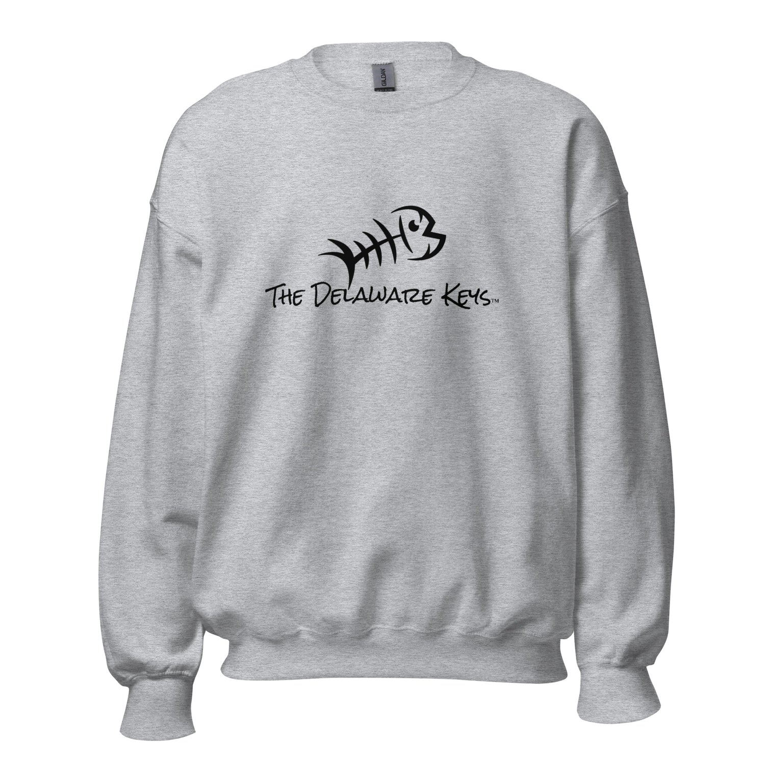 Black Bonefish Unisex Sweatshirt