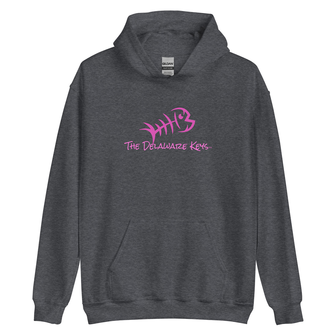 Pink Bonefish Unisex Hoodie