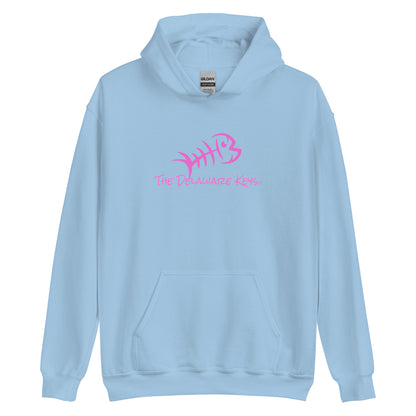 Pink Bonefish Unisex Hoodie