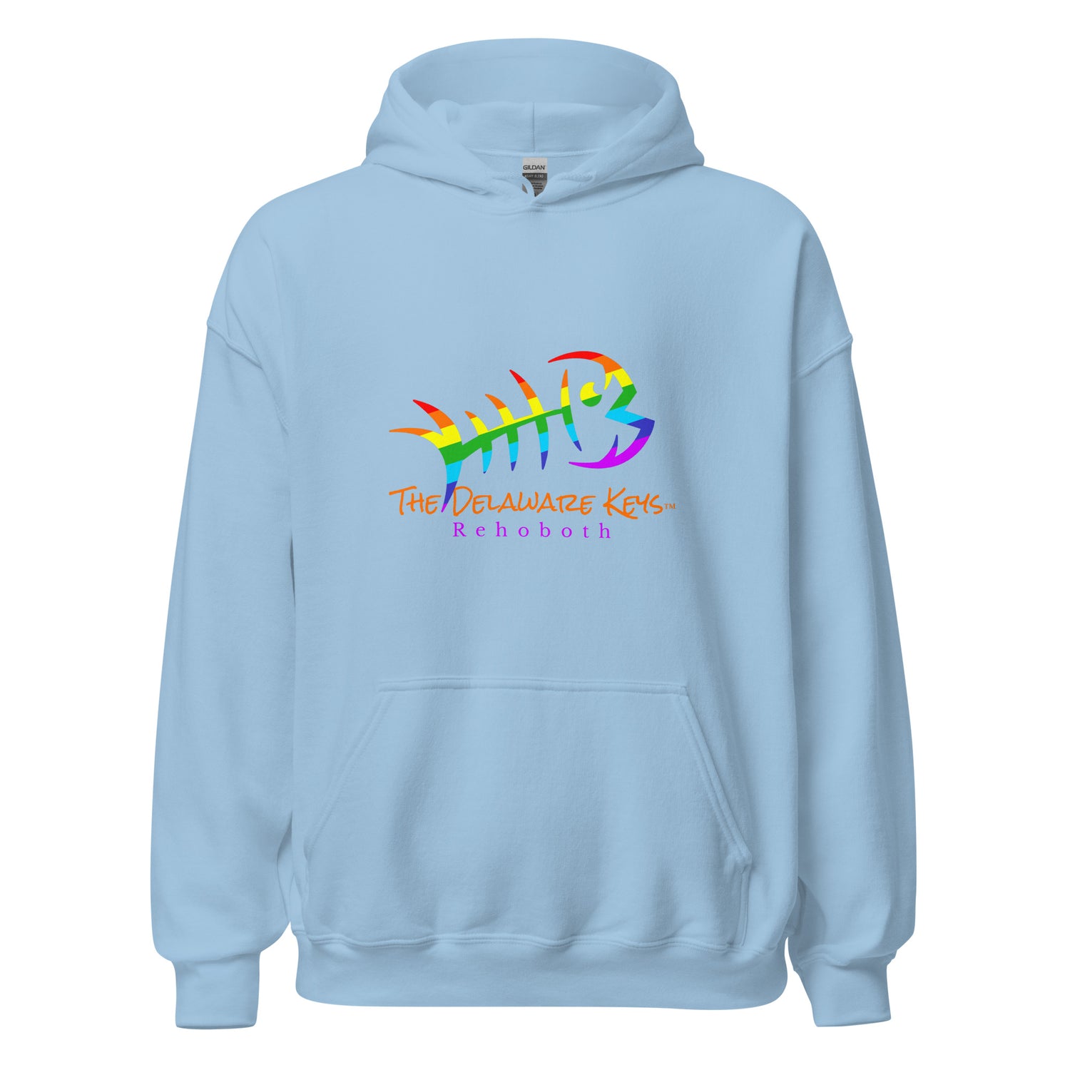 Pride Unisex Hoodie Purple with Rehoboth