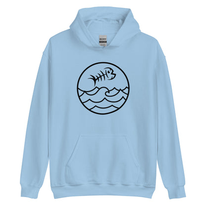 Black Bonefish Hoodie