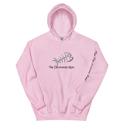 Bonefish Gray/Black Unisex Hoodie