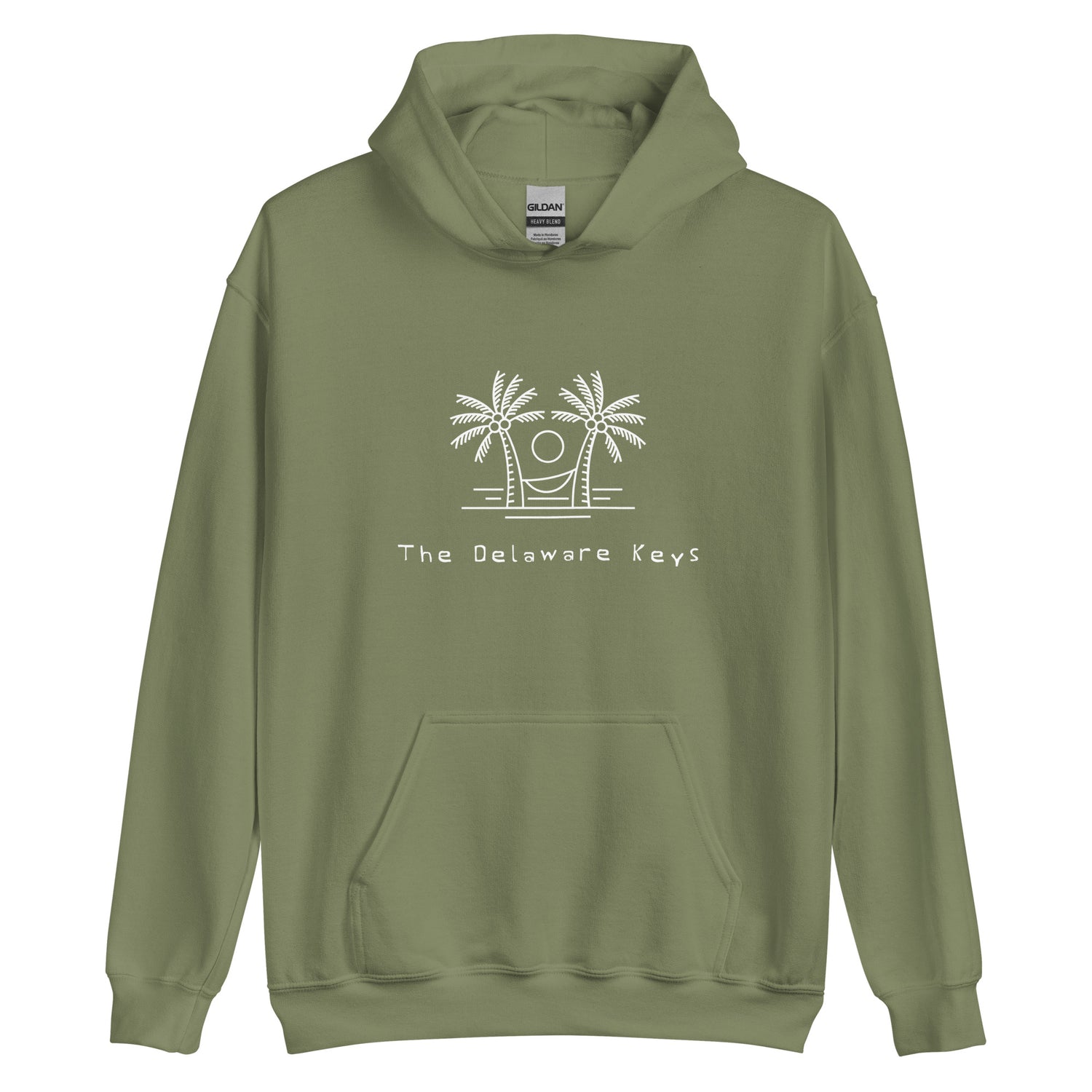 White Palm Unisex Hoodie