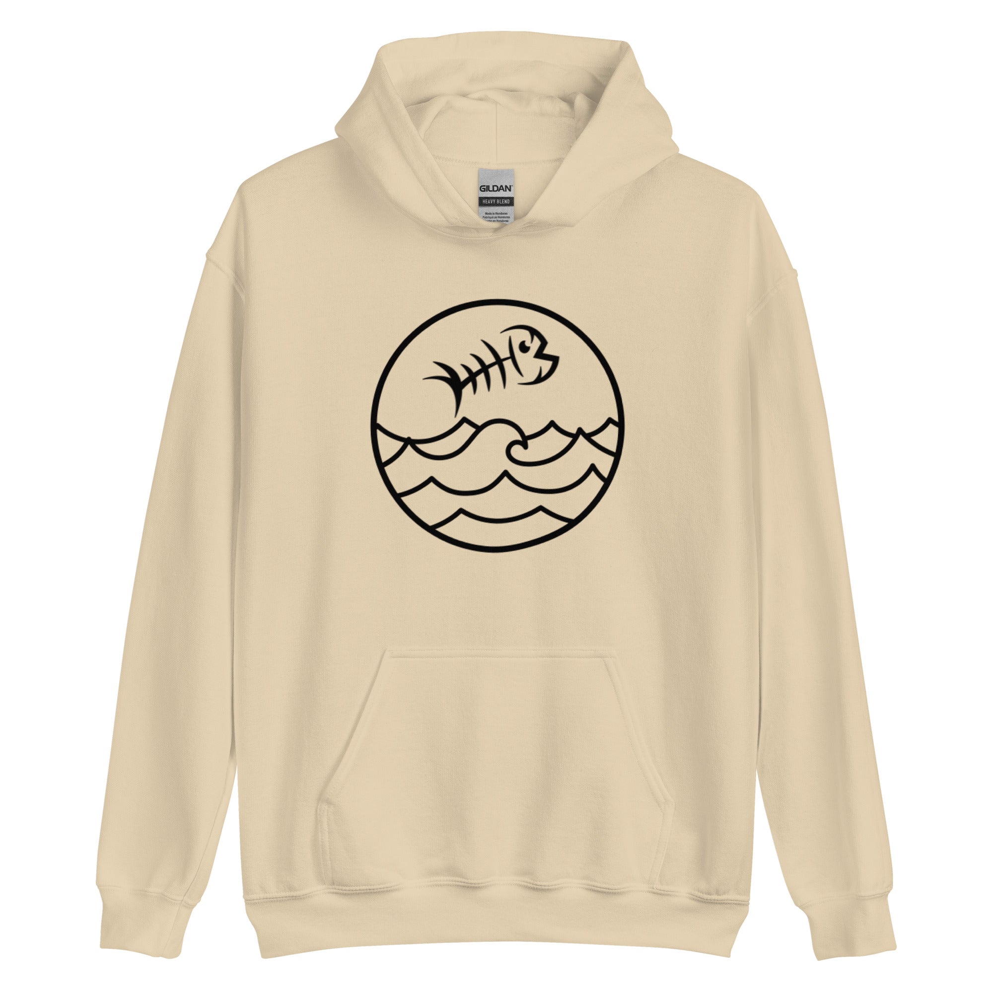 Black Bonefish Hoodie