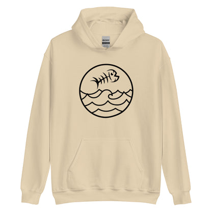 Black Bonefish Hoodie