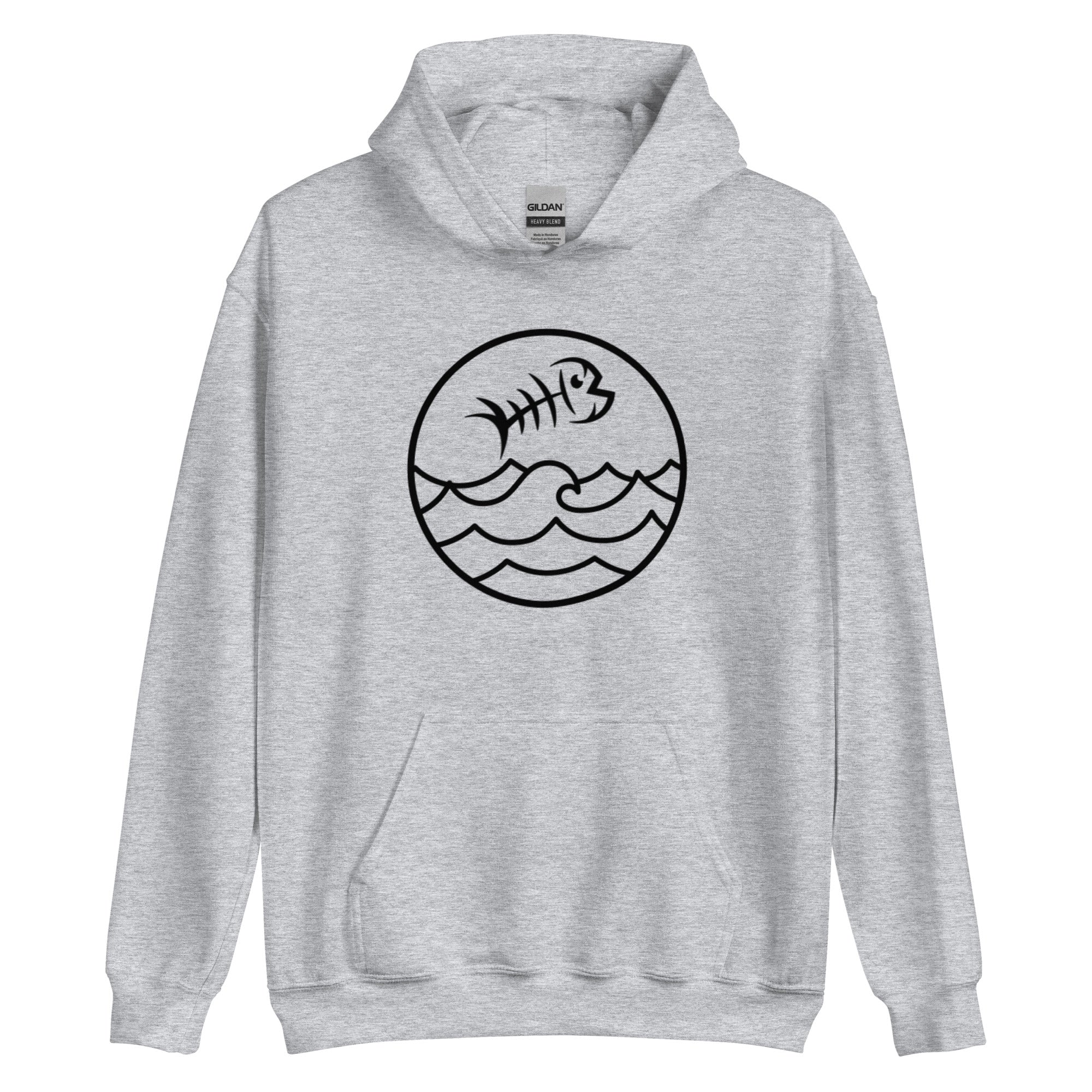 Black Bonefish Hoodie