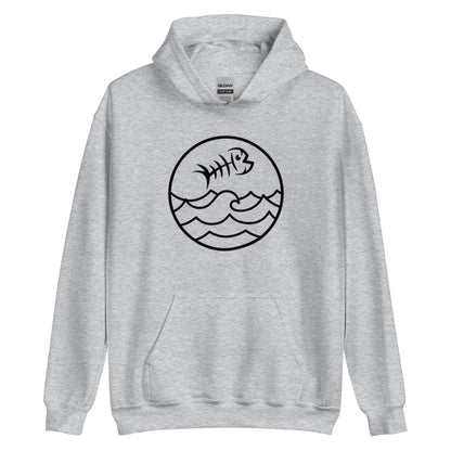 Black Bonefish Hoodie