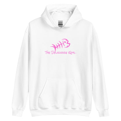 Pink Bonefish Unisex Hoodie