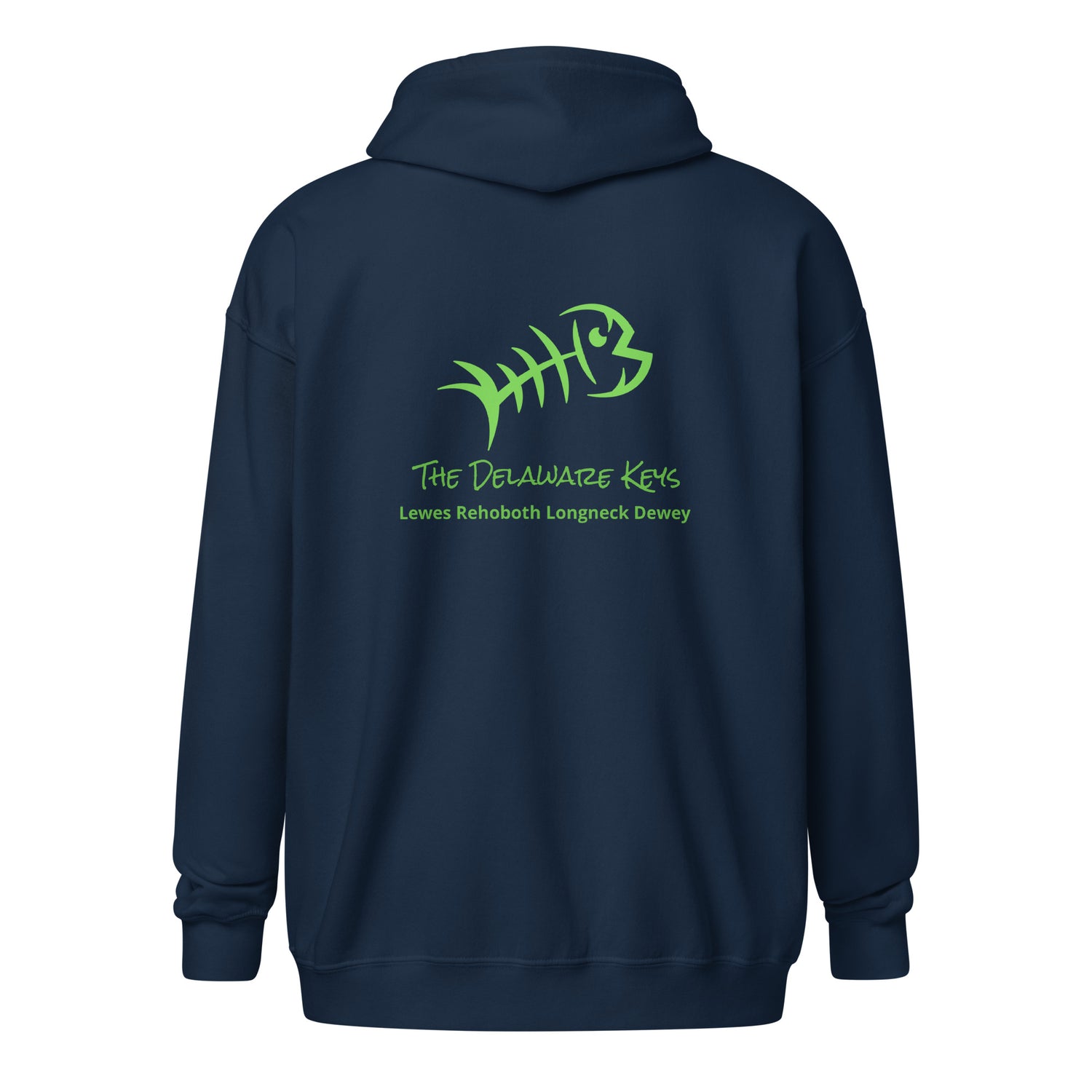 Green Bonefish Unisex heavy blend zip hoodie