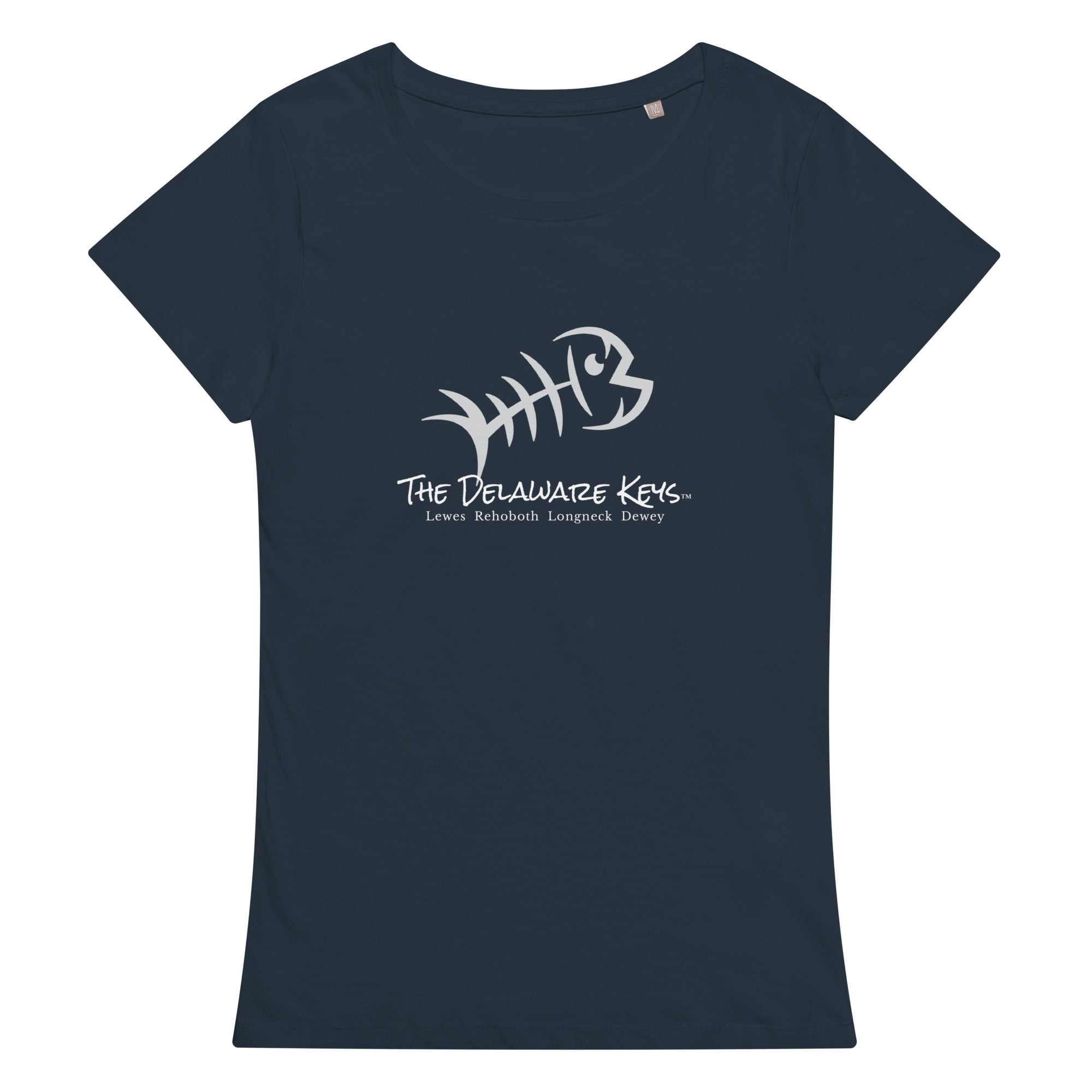 Bonefish White Women’s basic organic t-shirt