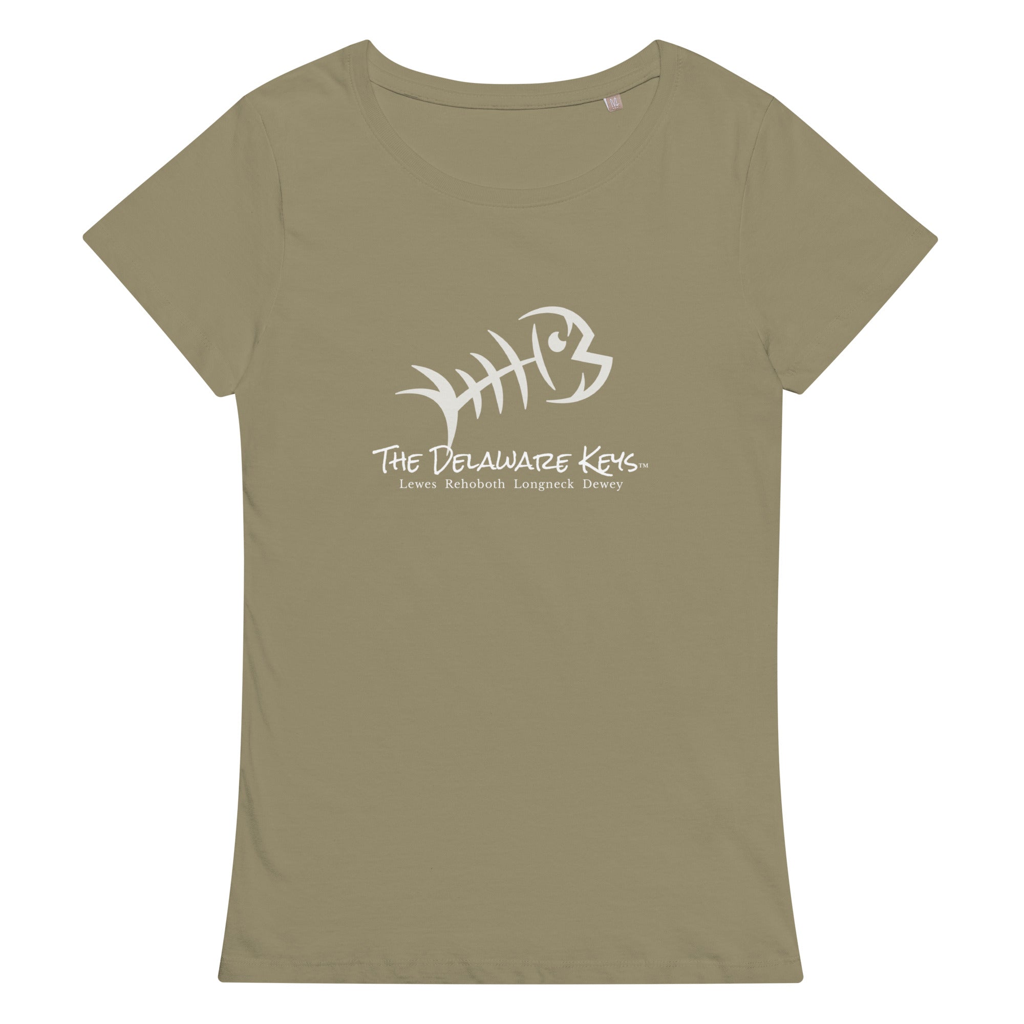 Bonefish White Women’s basic organic t-shirt