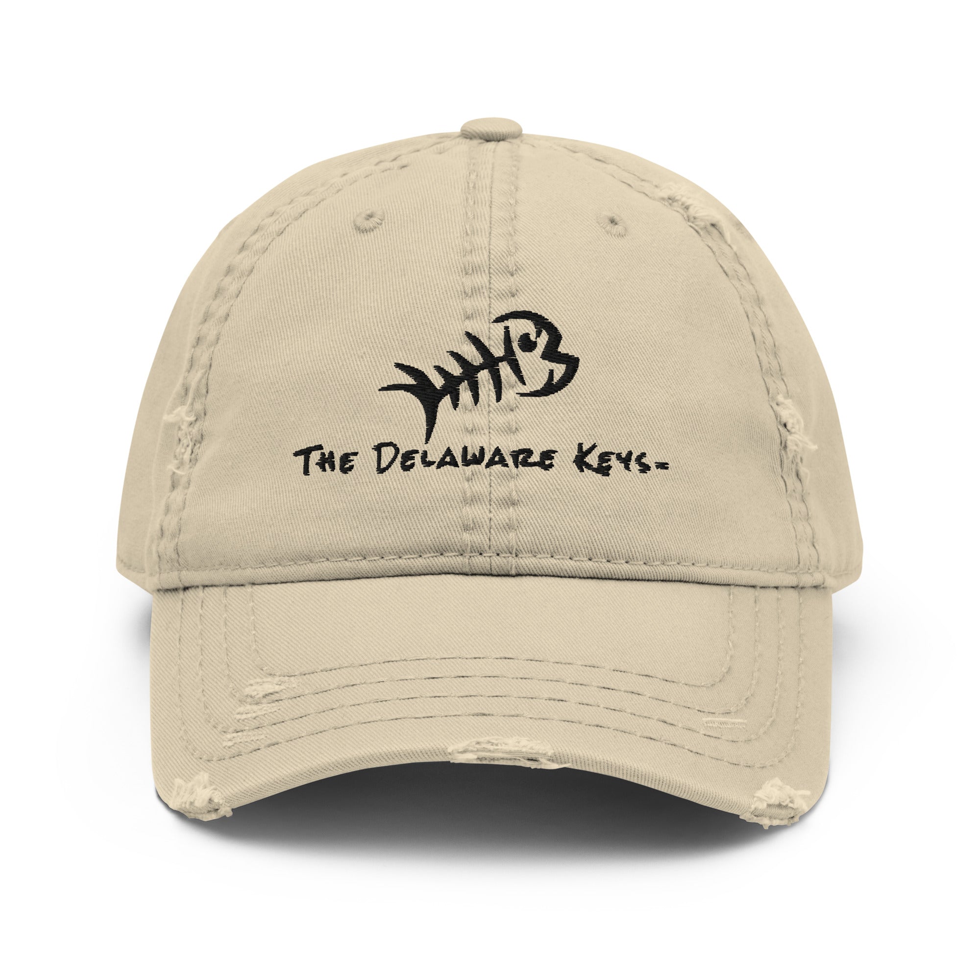 Bonefish Distressed Dad Hat