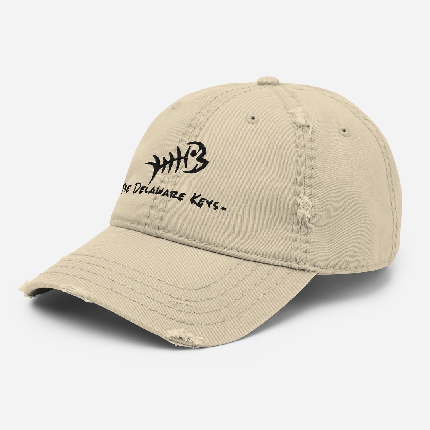 Bonefish Distressed Dad Hat