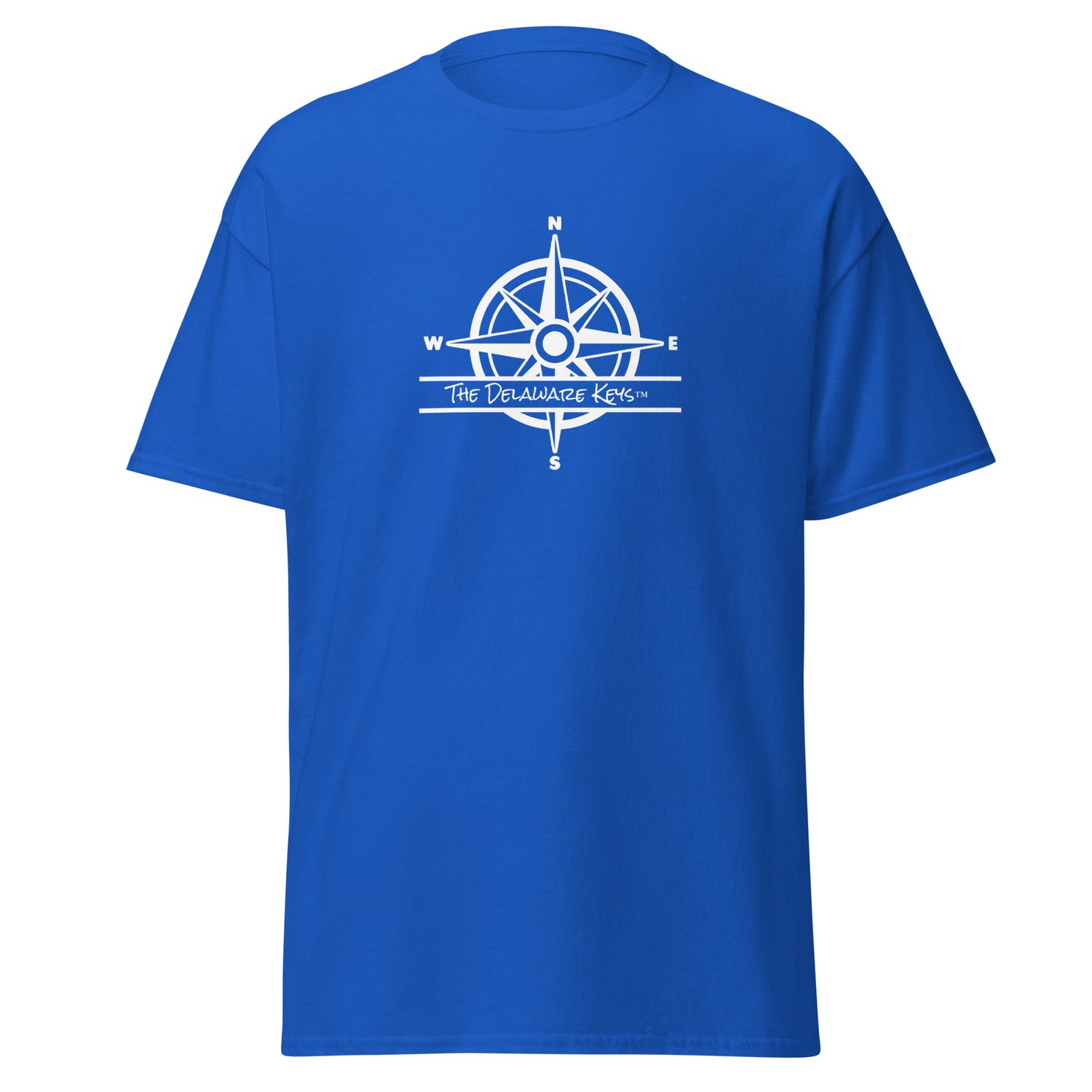 White Compass classic tee