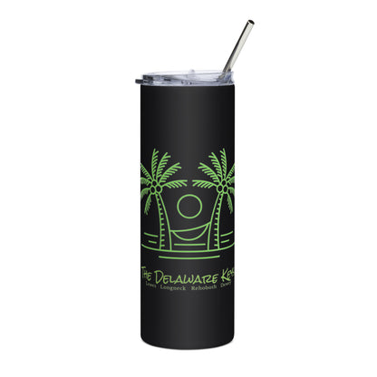 Green Palm Tree Stainless steel tumbler