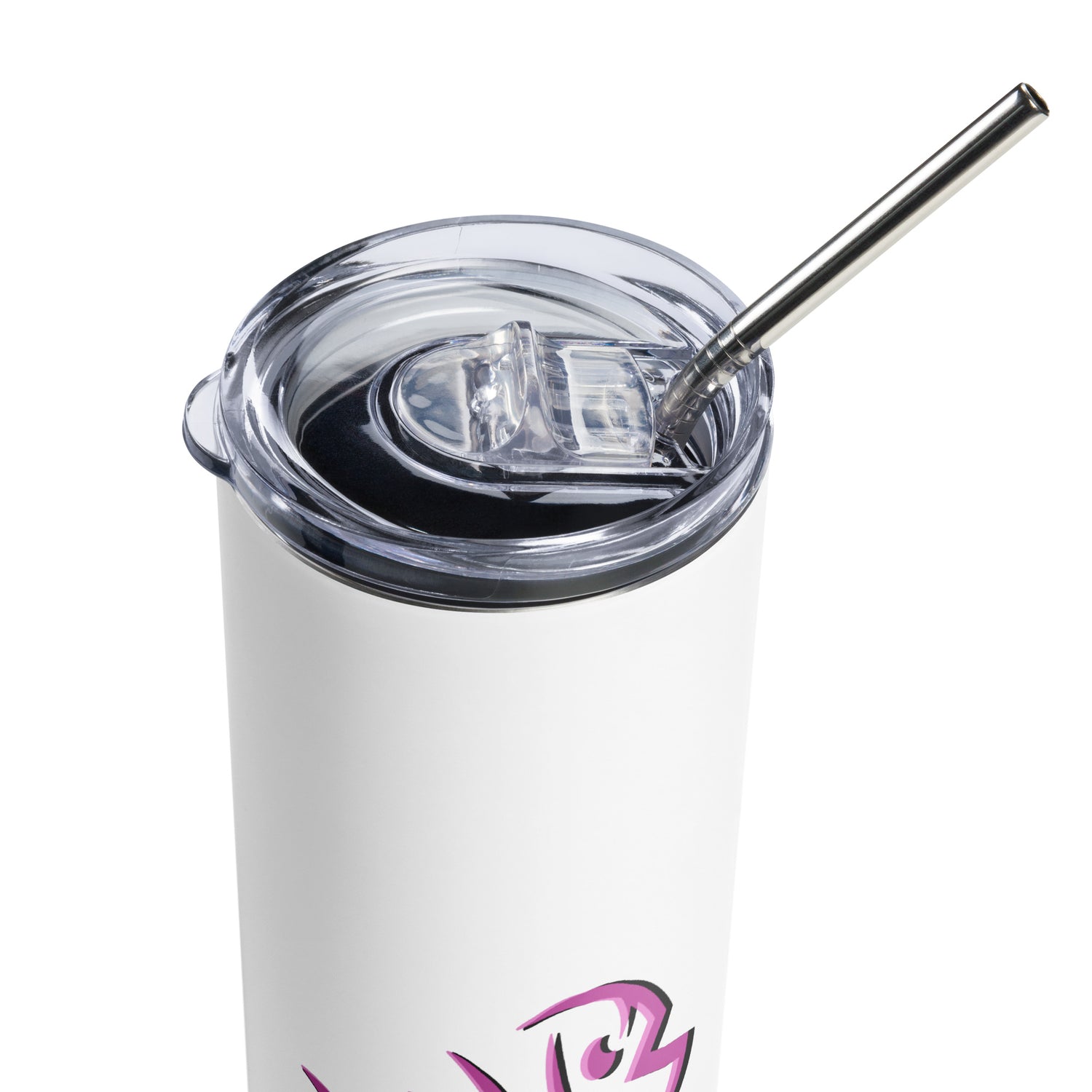 Pink Bonefish Stainless steel tumbler