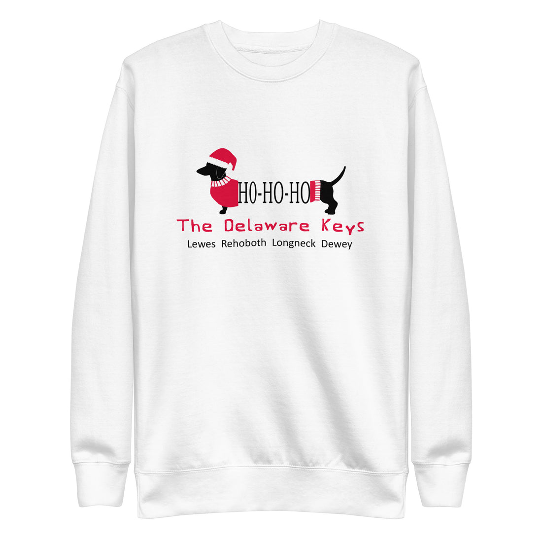 Ho Ho Ho pup Unisex Premium Sweatshirt