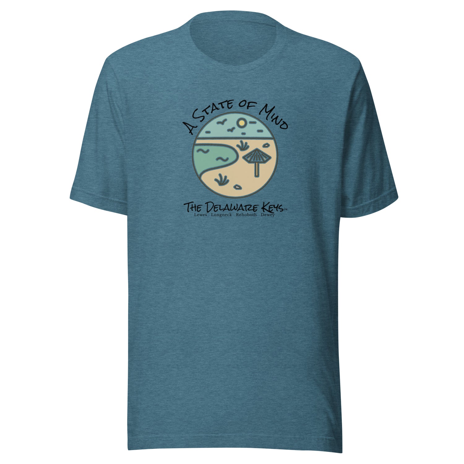 Delaware Keys A State of Mind Unisex t-shirt