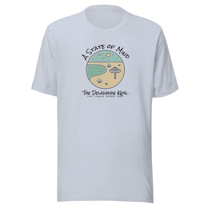 Delaware Keys A State of Mind Unisex t-shirt