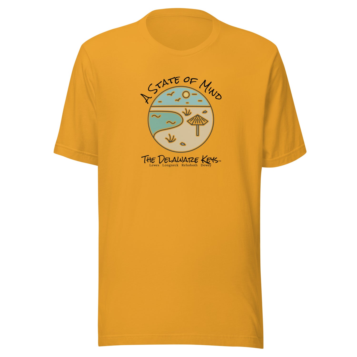 Delaware Keys A State of Mind Unisex t-shirt