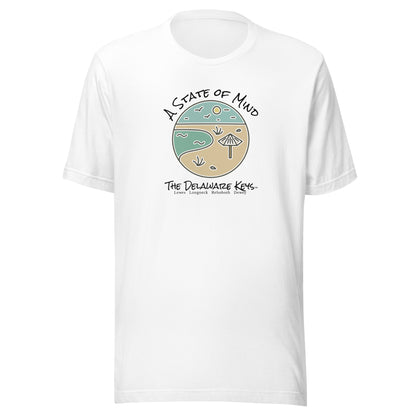 Delaware Keys A State of Mind Unisex t-shirt